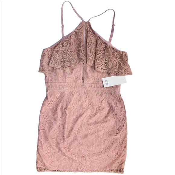 NWT TOBI Clara Rose Lace Bodycon Dress Size Small - Picture 3 of 13
